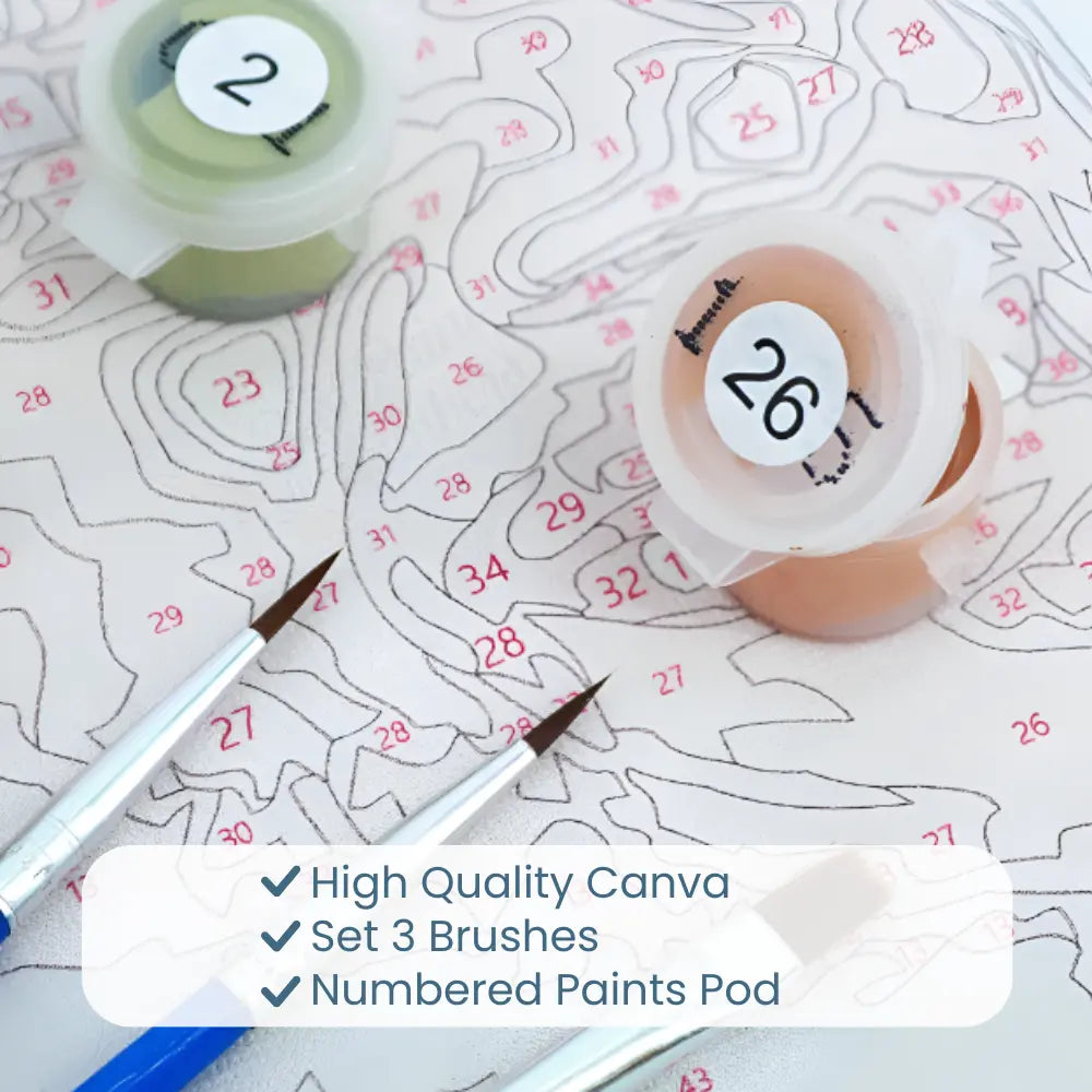 Extra Paint Kit - Paint by Numbers - Figured'Art